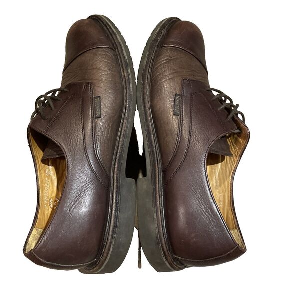 Mephisto Melchior Brown Leather Cap Toe Oxford Dress Shoes Goodyear Welt Mens 10 main image 2